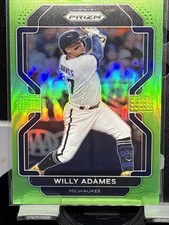 2022 Panini Prizm - Tier II Willy Adames #194 Lime Green Prizm /125