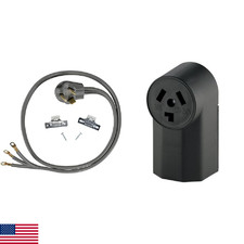 Certified Appliance Accessories 30-Amp Appliance Power Cord, 3 Prong Dryer Cord,