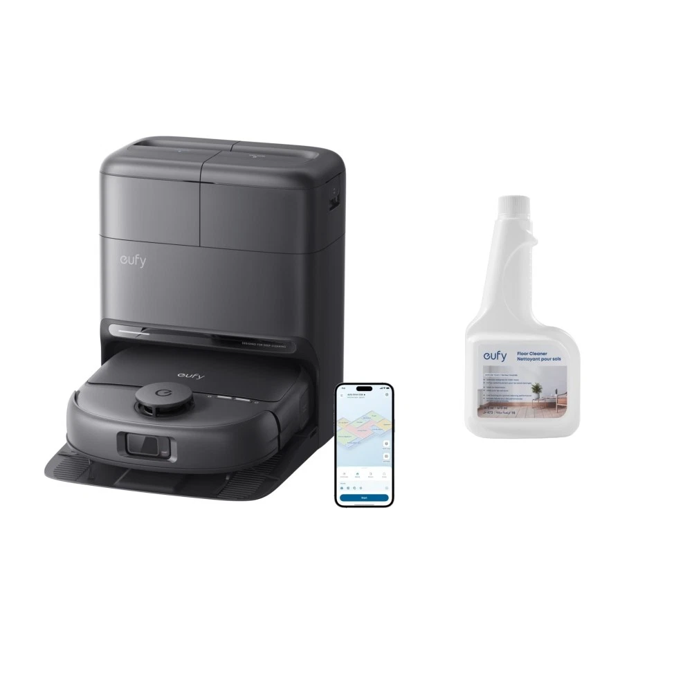 eufy All-in-One Robot Vacuum and Mop Combo C28 with solution, 15,000 Pa Suction
Opens in a new windo