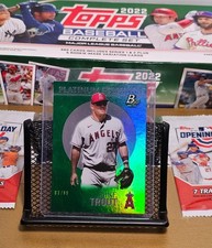 Mike Trout 2021. Topps. Platinum Etching. #87/99. Los Angeles Angels. MLB. MVP.