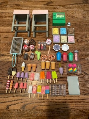 OUR GENERATION SWEET SHOP ICE CREAM TRUCK  Replacement Accessories Food Lot