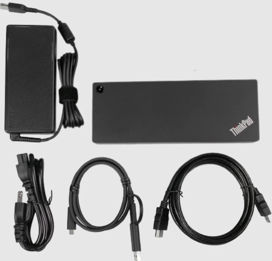 Lenovo 40AF0135US ThinkPad Hybrid USB-C a USB-A Estación de Acoplamiento Foto 3 de 3