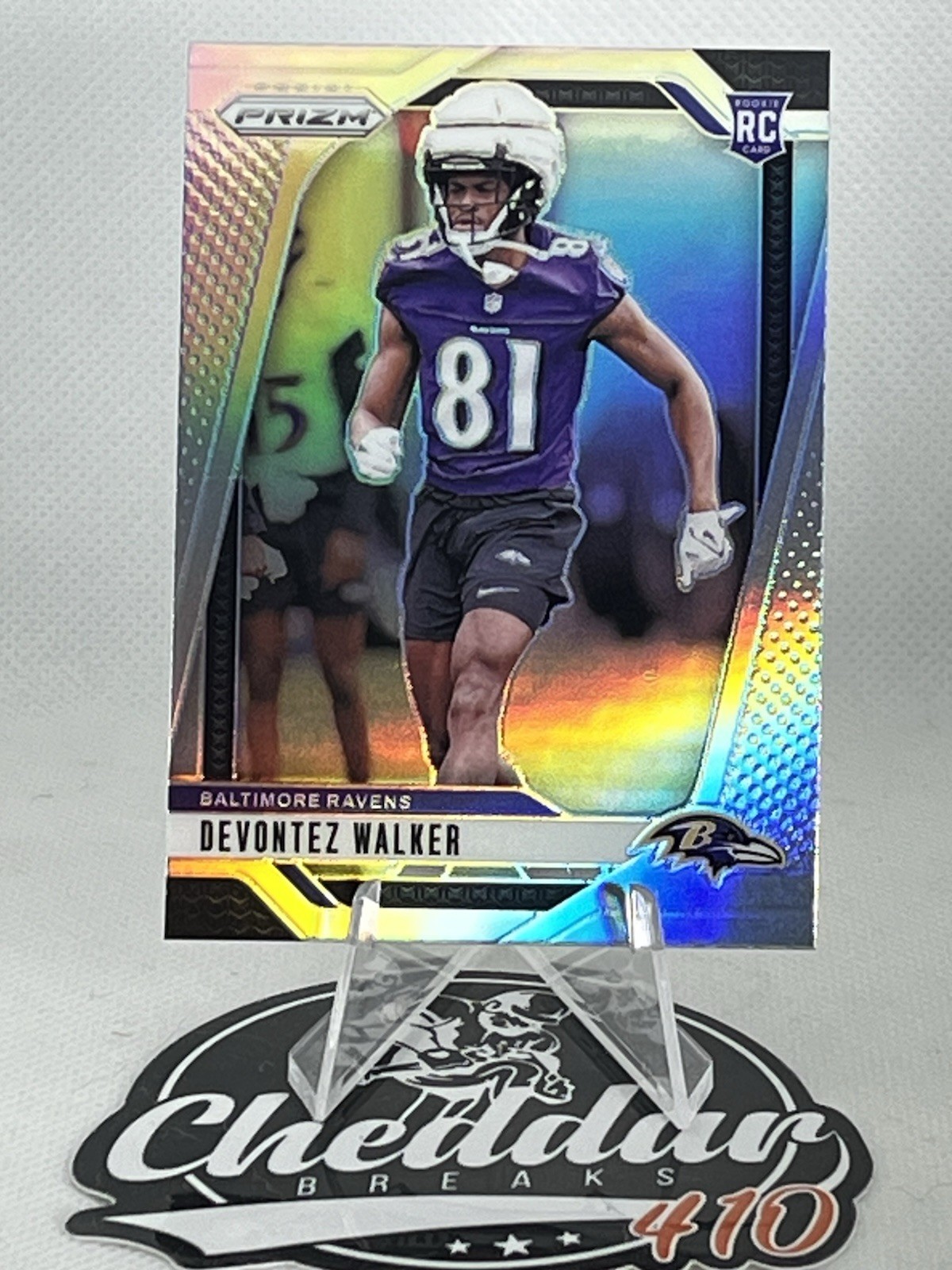 2024 Panini Prizm #328 Devontez Walker Silver