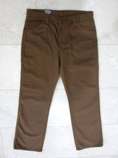 Dickies Mens Canvas Utility Pants Size 30x30 33.5"x 30" Brown Flex Workwear NWT
