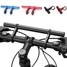 Bicycle Handlebar Extender MTB Road Bike Headlight Mount Aluminum Alloy Rack USA