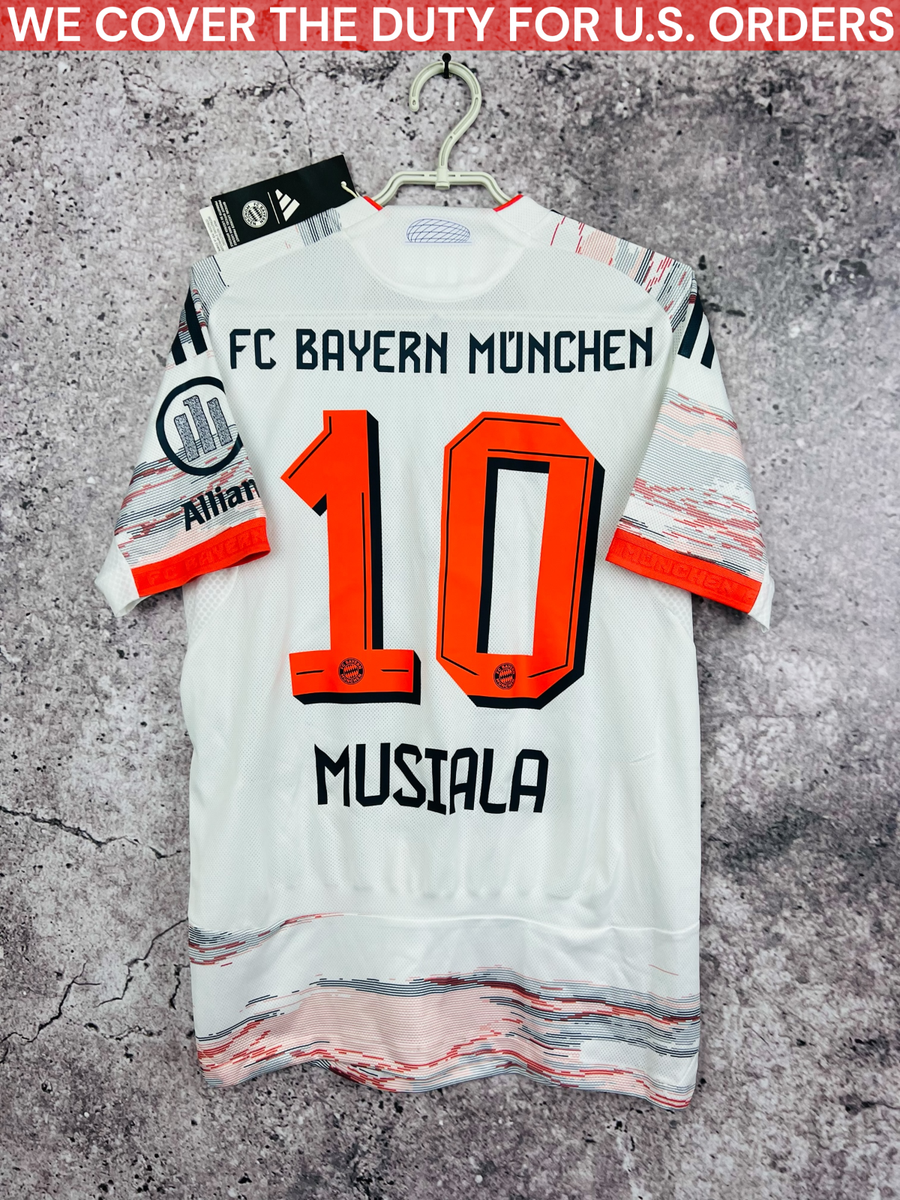 ADIDAS BAYERN MUNICH JERSEY 25-26 AWAY AUTHENTIC SOCCER MUSIALA