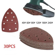 Langlebig Praktisch Lederschleifen Schleifbl?tter Sandpapier 11 L?cher Rotbraun