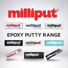 Milliput Epoxy Putty - 7 Colors | Fast Dispatch RM24 | Model, Sculpting, Repair