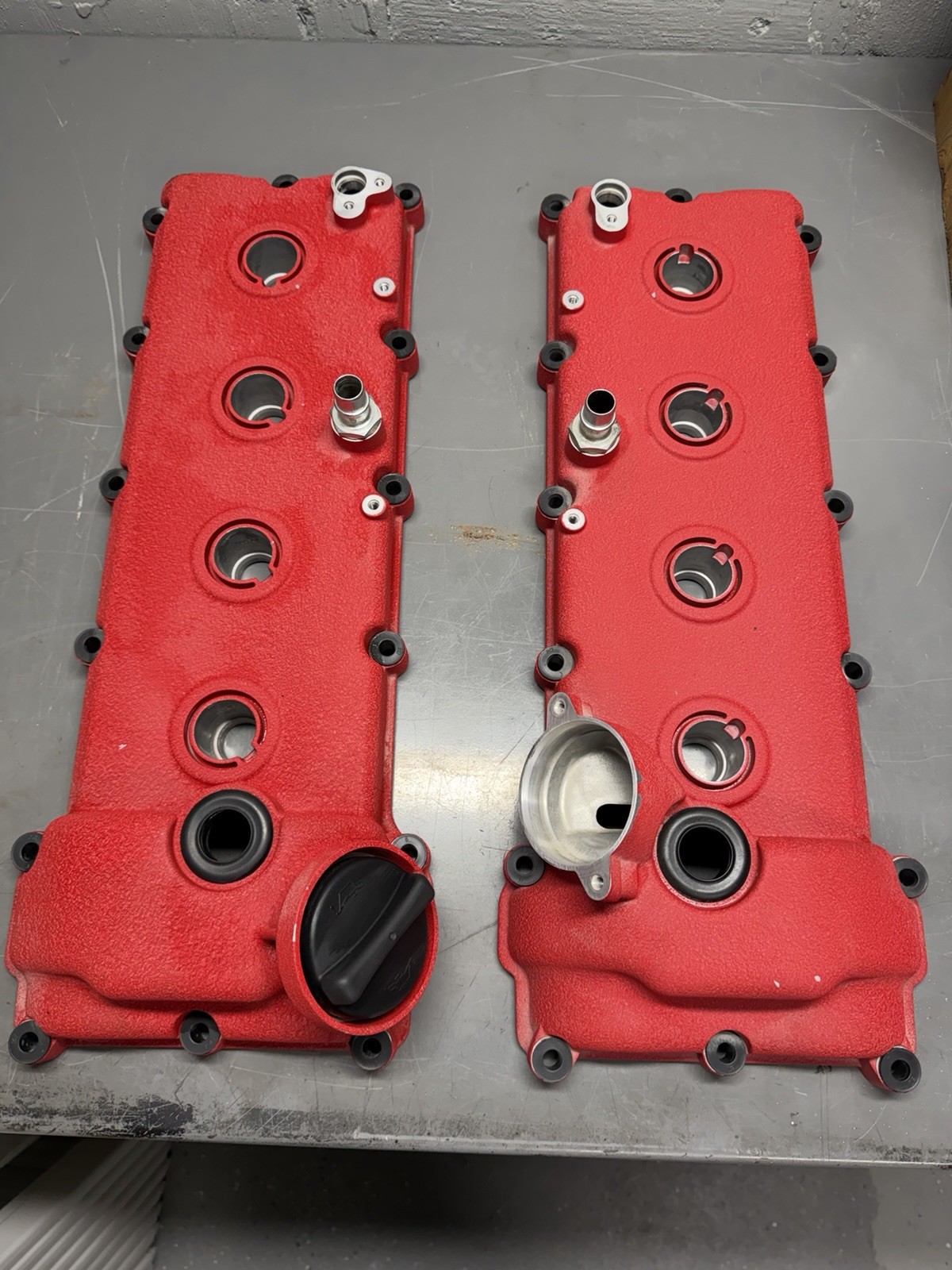 Genuine Maserati Valve Covers P/N 228860, 237706