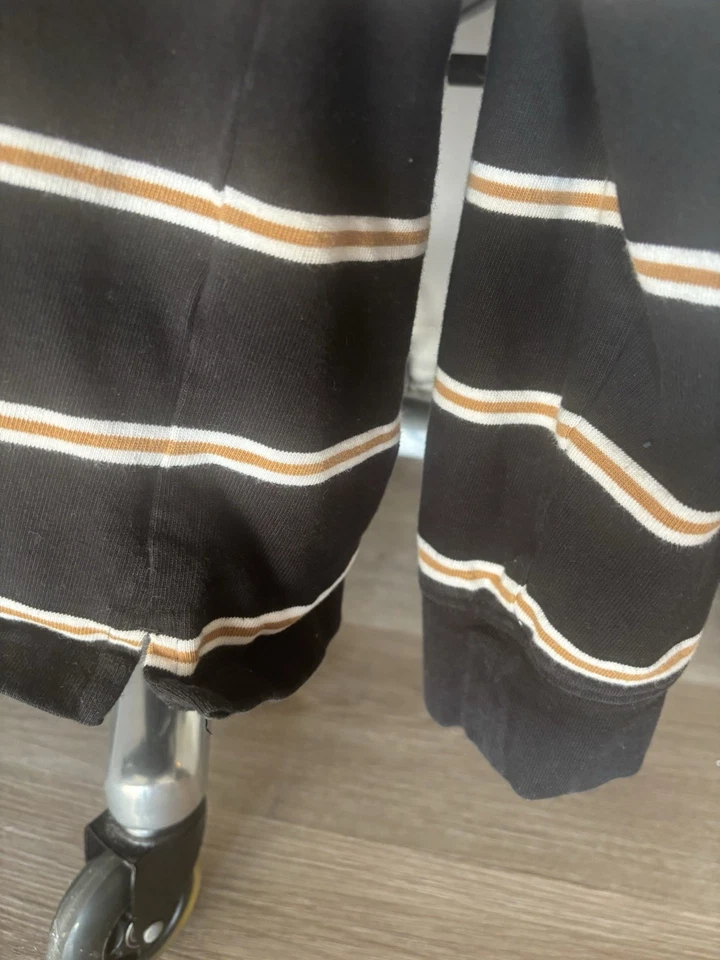 Camisa listrada masculina manga longa com colarinho 2022 APC - Imagem 4 de 4