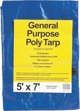All-Purpose Poly Blue Tarpaulin