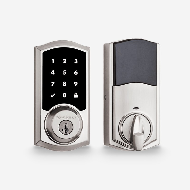 Kwikset SmartCode 916 Touchscreen Deadbolt Satin Nickel - Z-Wave