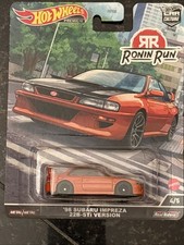 Hot Wheels Car Culture Ronin Run Subaru Impreza 22b-sti Real Riders Hot Wheels Car Culture Ronin Run Subaru Impreza 22b-sti Real Riders