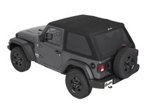 Bestop Trektop Soft Top For Jeep Wrangler Jl 2-door 2018-2021 Black Diamond