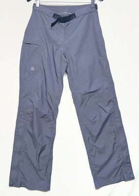 Sierra Designs Grey Hurricane Taped Seam Pants M Packable Hiking Outdoor