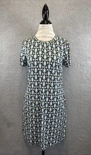 Leota T-Shirt Shift Dress Women’s Capri Blue Radiance Summer Party Sz Small NWT