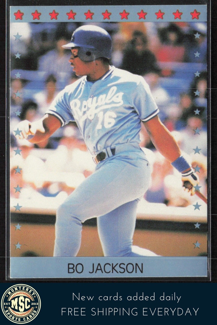 Bo Jackson 1990 Living Legends Gray Red Stars (unlicensed) #NNO NM-MT OR BETTER