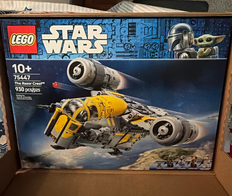 LEGO Star Wars Mandalorian Razor Crest 75447 Complete Set 930pcs Box