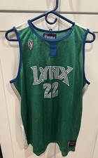 WNBA Minnesota Lynx Jersey Signed Betty Lennox Size XL New With Tags