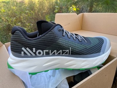 NNormal Kjerag 1.0 - Black & Green - Men's 12.5