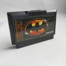 Batman Sun Electronics pre-owned Nintendo Famicom NES Tested