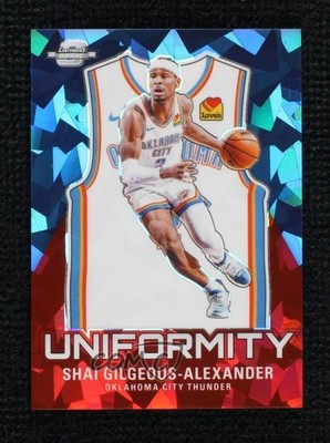 2023 Contenders Optic Red Cracked Ice Prizm /175 Shai Gilgeous-Alexander #23 pl8
