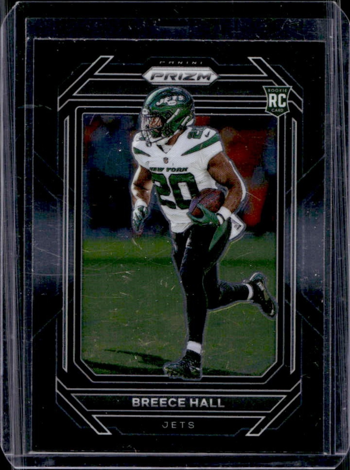 2022 Chronicles Breece Hall Prizm Black RC Rookie #PB-17 Jets