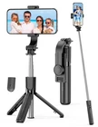 4 in 1 Selfie Stick Tripod Extendable w Wireless Remote 360° Phone Holder