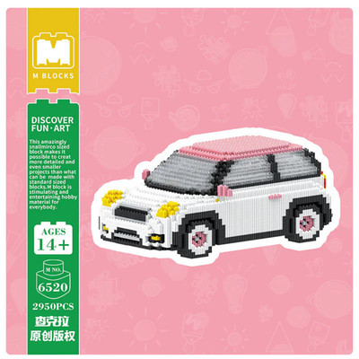 MPIN 6520 - Auto aus Klemmbausteinen - 15 cm groß - Klemmbausteine NEU OVP