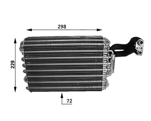 Évaporateur climatisation MAHLE AE 31 000S contre les mauvaises odeurs et la chaleur