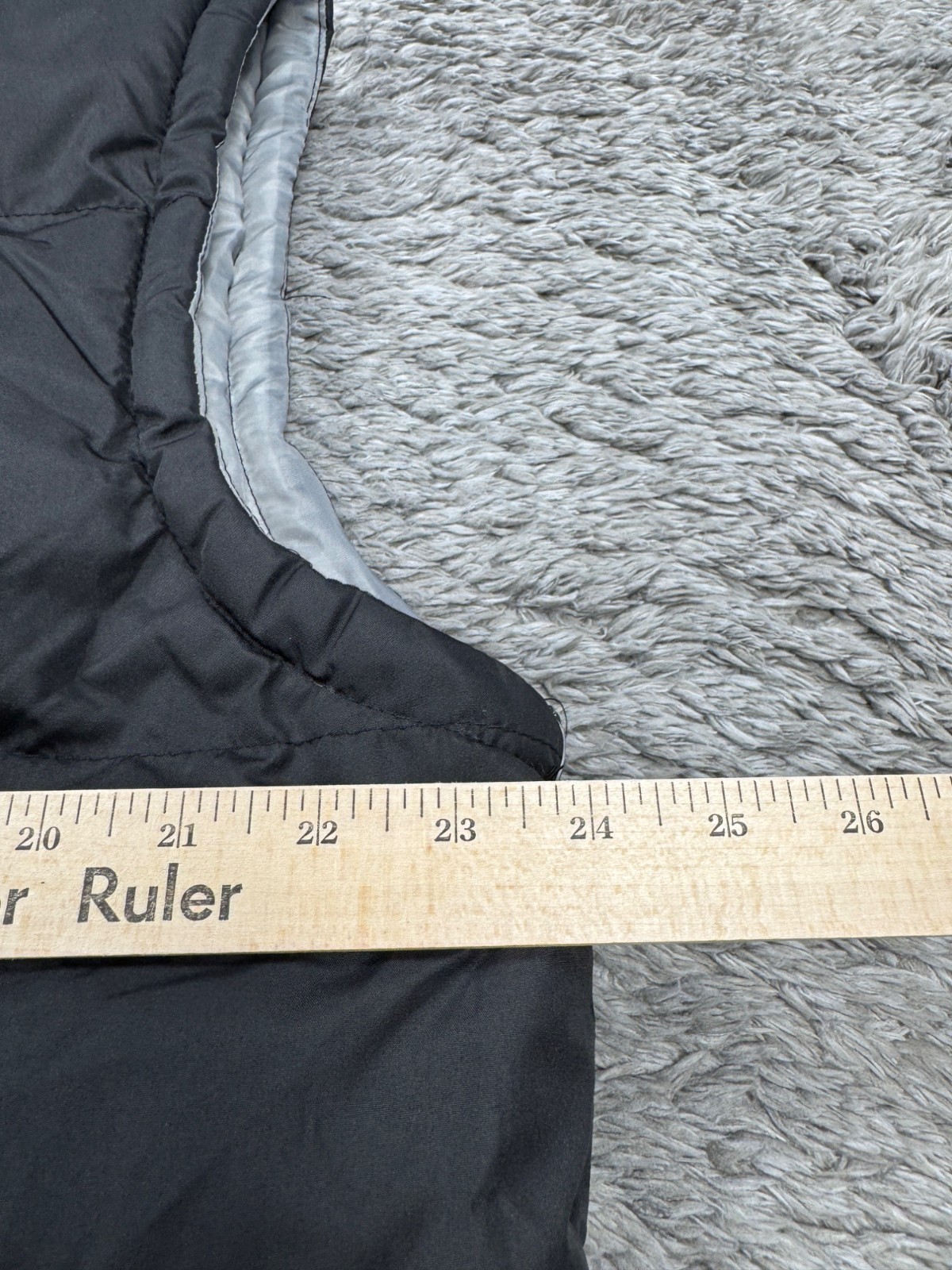 FTP Jacket Men Large Black Bubble Sleeveless Feel… - image 5