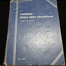 Canadian Small Cent Collection 1920 To 1972 Missing 1969 And 1936 Rare Coin
