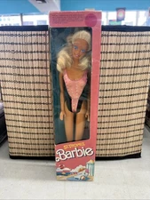 Barbie St. Tropez Barbie Doll 1988 Mattel No. 2096 In Box