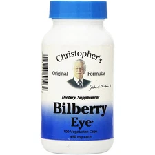 Dr Christopher'S Original Formulas Bilberry Eye 100 Caps