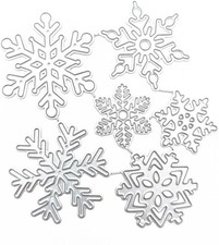 Christmas Snowflake Metal Die Cuts for Card Making Cutting Dies for...