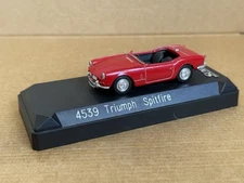 Solido 1958 Triumph Spitfire, 1:43, Die Cast, 4539, Rare, Red, Spares, Resto.