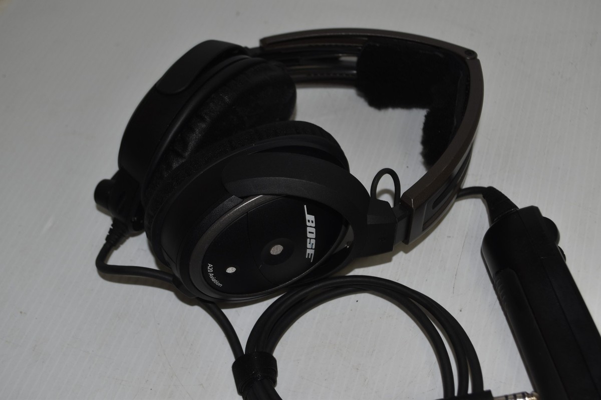 BOSE A20 AVIATION HEADSET - NO BLUETOOTH (SCW81) | eBay