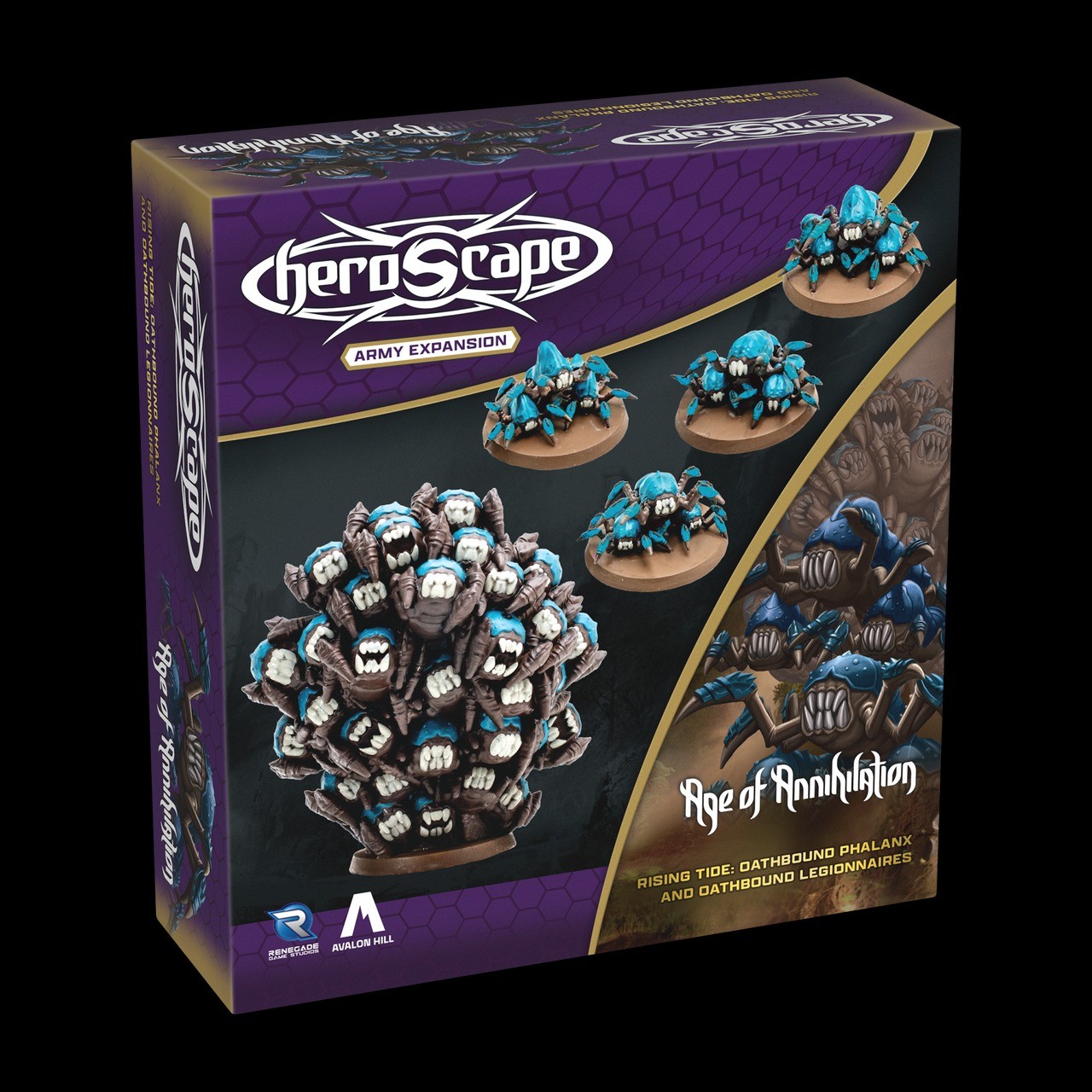 Героический пейзаж: Восходящая волна Связанной клятвой фаланги и армии легионеров, связанных клятвой верности