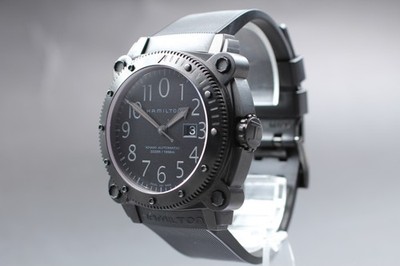 HAMILTON BeLOWZERO 1000m H785850 ハミルトン Exc+5* HAMILTON Khaki BeLOWZERO H785850 Automatic 1000m Watch From