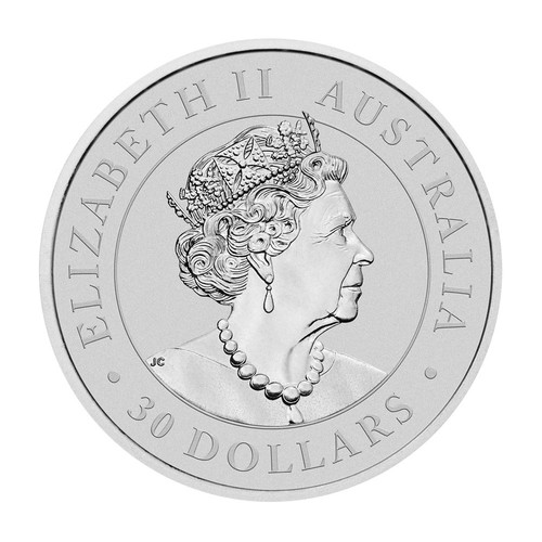 Australia 2023-P 1 Kilo $30 Silver Year of the Rabbit BU coin NO ...