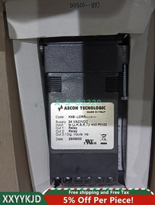 1PC NEW ASCON TECNOLOGIC Temperature Controller K48 LCRR-----I---- (FedEx/DHL)