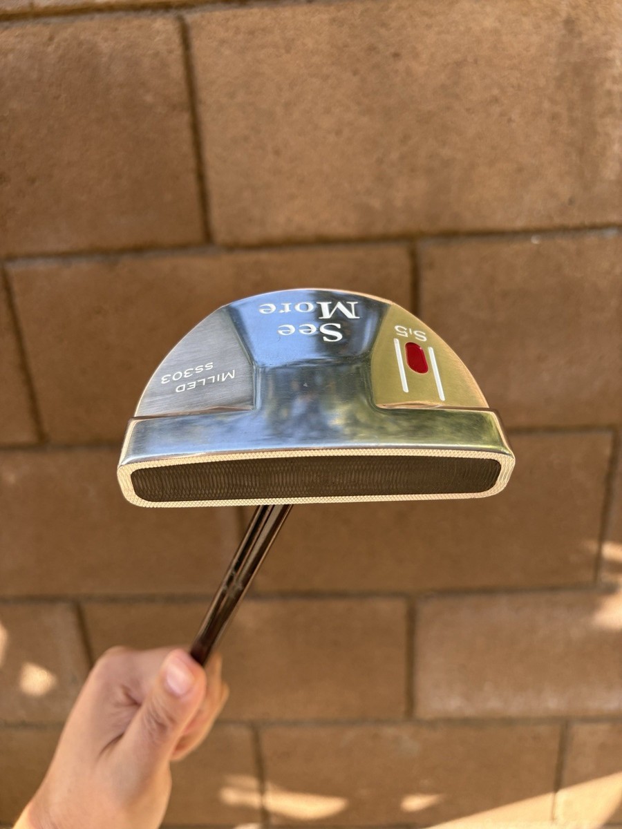 SeeMore SI5 Mallet Putter Milled Ss303 Rh 33” Rosemark Thornton