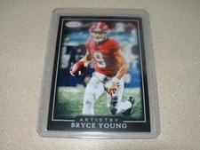 2022 BRYCE YOUNG SAGE HIGH SERIES BLACK ARTISTRY ROOKIE CARD QTY AVAILABLE