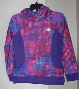 adidas pink and purple hoodie