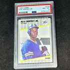 1989 Fleer Ken Griffey Jr. Rookie Card #548 PSA 8 NM-MT RC Graded Mariners HOF!