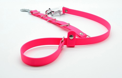 Teal BioThane® Waterproof Grooming Noose & Extender Set - Picture 3 of 4