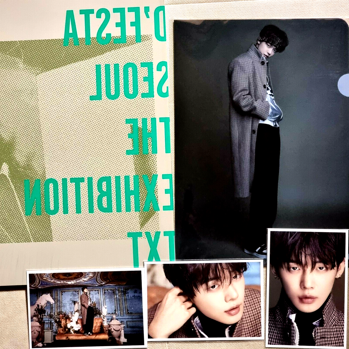 T X T] D'festa Seoul The EXHIBITION PHOTOBOOK + L-HOLDER+ 3EA