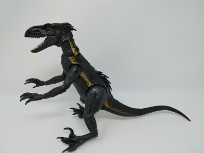 Jurassic World Indoraptor Raptor Figure Jurrasic Park 15” Black