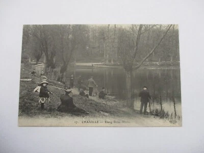 CPA HAUTS DE SEINE 92 CHAVILLE ETANG BRISE MICHE - Photo 1/2