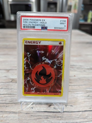 Fire Energy graded PSA 9 for sale on eBay
